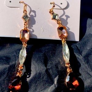 Lauren Conrad rose gold earrings